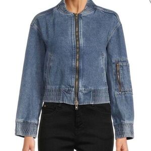 Walter Baker Denim Bomber Jacket